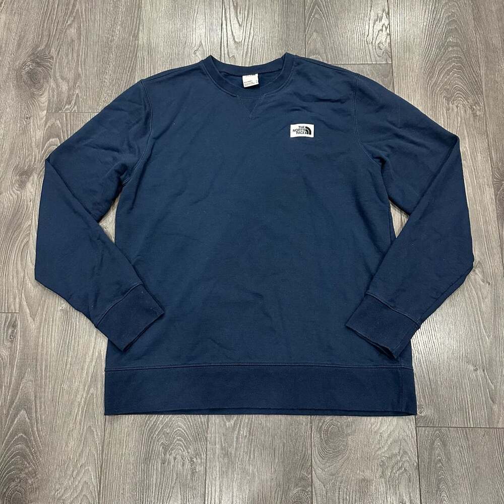 The North Face Heritage Patch Crewneck Sweatshirt Size XL Navy